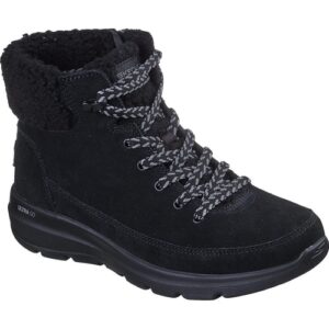 Ghete femei Skechers Glacial Ultra - Autumn Days 144206-BBK