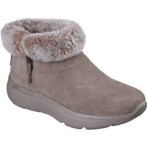 Ghete femei Skechers On-the-go Encore - Snow-cappe 144848-DKTP