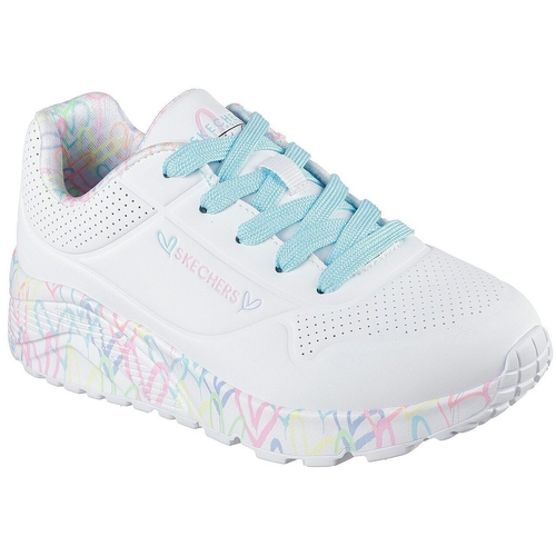 Pantofi sport copii Skechers Uno Lite - Lovely Luv 314976L-WPTQ