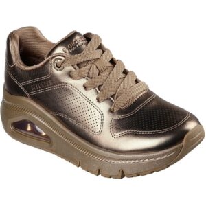 Pantofi sport femei Skechers Uno Icon - Lustrous Air 177768-BRZ