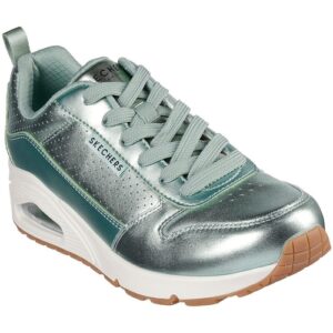 Pantofi sport femei Skechers Uno - Metallixs 177109-SAGE