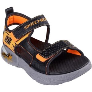 Sandale copii Skechers Creature-splash-bugt 402121L-BKYL