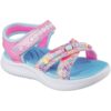 Sandale copii Skechers Jumpsters Sandal - Tie Dye Bf 303045L-PKMT