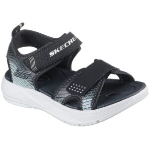 Sandale copii Skechers Microspec-splash 407034L-BKSL
