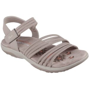 Sandale femei Skechers Reggae Slim - Coffee 163573-TPE