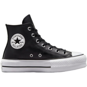 Tenisi cu platforma unisex Converse Chuck Taylor All Star Lift Leather High Top 561675C