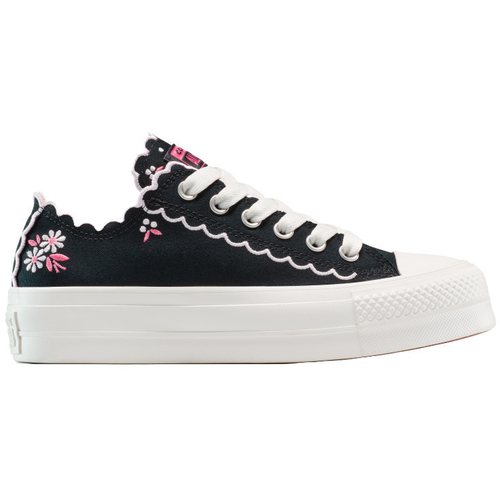 Tenisi unisex Converse Chuck Taylor All Star Lift Platform Embroidered Flowers A13529C